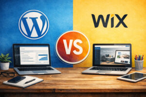 WordPress vs Wix (2026): 7 viktiga skillnader för företag